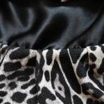 Leopard Print Skirt With Bubble Hem S, M